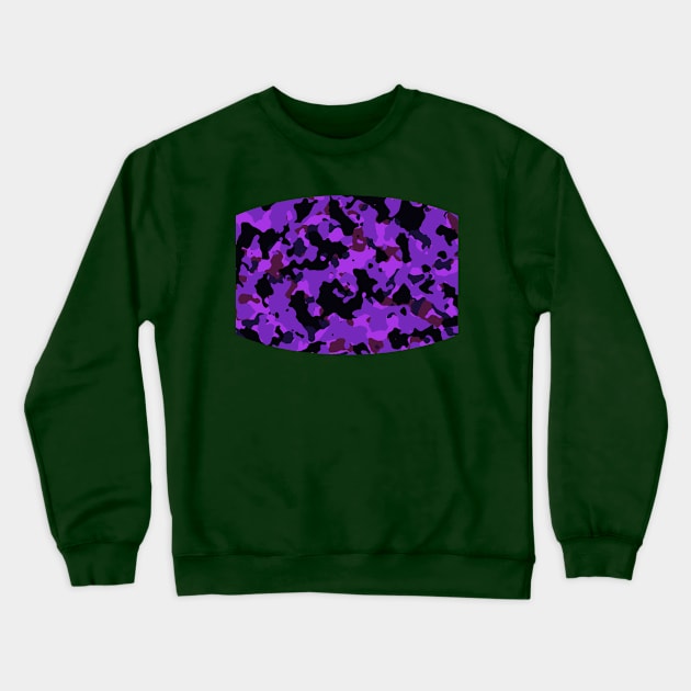 Dark Face Mask Design Crewneck Sweatshirt by mo designs 95